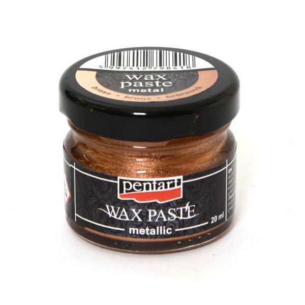 Πατίνα Wax Paste Metal Pentart 20ml (Brass)